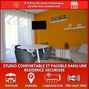 La Merveille De Vermeil - Parking - Climatisation - Terrasse Apartamento